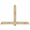 Ekena Millwork Eugene Rough Sawn Timber Gable Bracket, Douglas Fir, 72"W x 48"H x 6"D x 6"F, 16/12 Pitch GBW072X48X0606EUG00RDF - alternate 1